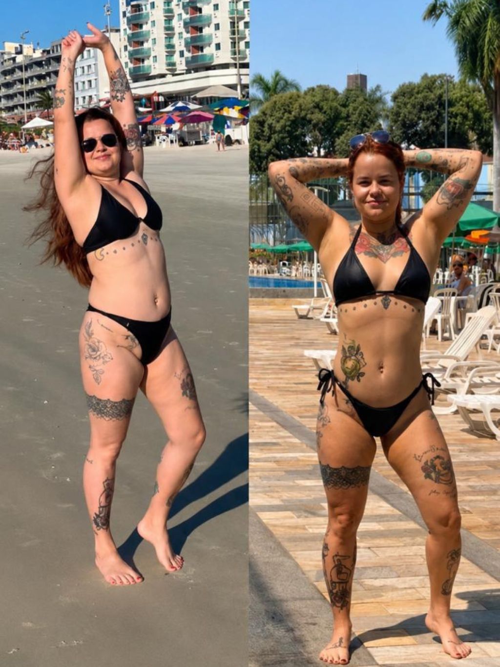 Transformação de aluno 8 — antes e depois