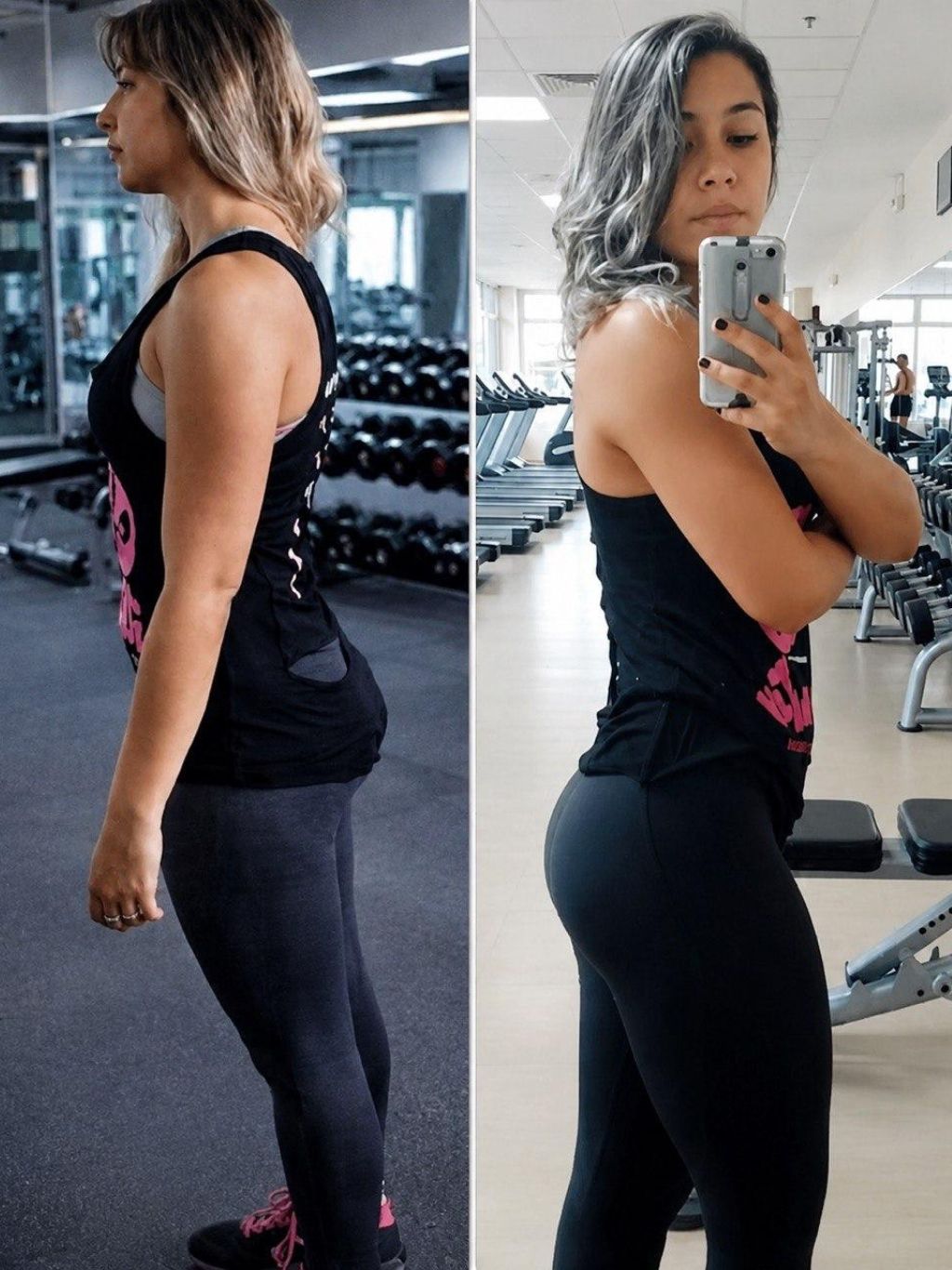 Transformação de aluno 2 — antes e depois